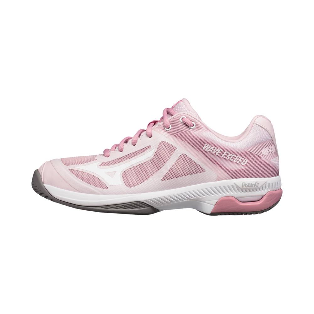 Womens Mizuno Wave Exceed SL AC Running Shoes Pink/White Philippines (FLXARC936)